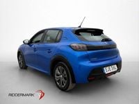 Begagnad Peugeot e-208 100 kW (136 HK) 2020 Blå Halvkombi