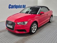 Begagnad Audi A3 125 HK (91 kW) 2015 Röd Cab