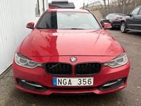 Begagnad BMW 318 Sport Line 143 HK (105 kW) 2013 Röd Kombi