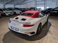 begagnad Porsche 911 Turbo Cabriolet PDK Sport Chrono 540hk 1300 mil