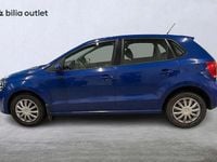 Begagnad VW Polo 86 HK (63 kW) 2011 Blå Halvkombi