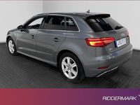 begagnad Audi A3 Sportback e-tron 1.4 TFSI Proline Taklucka 2018, Halvkombi