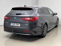 Begagnad Kia Optima Advance 205 HK (150 kW) 2018 Grå Kombi
