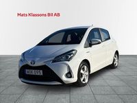Begagnad Toyota Yaris Hybrid Active 102 HK (75 kW) 2018 Vit Halvkombi