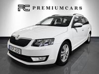 Begagnad Skoda Octavia Ambition 110 HK (80 kW) 2016 Vit Halvkombi