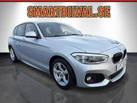 Begagnad BMW 118 M Sport 136 HK (100 kW) 2016 Silvermetallic Halvkombi