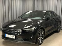 Begagnad Polestar 2 Long Range Dual motor 300 kW (408 HK) 2021 Svart Halvkombi