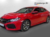 Begagnad Honda Civic Comfort 129 HK (94 kW) 2018 Röd Halvkombi