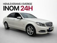 Begagnad Mercedes C180 Avantgarde 156 HK (114 kW) 2011 Vit Sedan