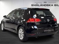 Begagnad VW Golf VII 110 HK (80 kW) 2015 Svart Halvkombi