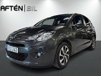 Begagnad Citroën C3 PureTech 82 HK (60 kW) 2016 Grå Halvkombi