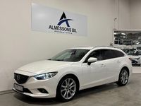Begagnad Mazda 6 Optimum 175 HK (128 kW) 2013 Vit Kombi