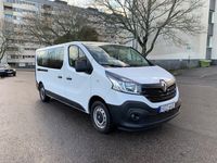 begagnad Renault Trafic Kombi 2.7t 1.6 dCi 9 sits Euro 6 Räntefritt Lång