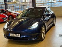 Begagnad Tesla Model 3 Long Range AWD 339 kW (462 HK) 2019 Blå Sedan