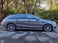 begagnad Mercedes CLA250 Shooting Brake Sport 4MATIC 7G-DCT AMG Sport Euro 6 211hk