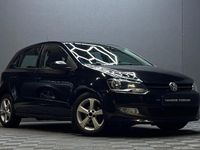 Begagnad VW Polo 86 HK (63 kW) 2013 Svart Halvkombi