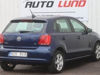 Begagnad VW Polo 86 HK (63 kW) 2014 Blåmetallic