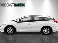 Begagnad Honda Civic Sport 120 HK (88 kW) 2014 Vit Kombi