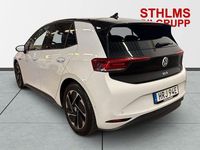 Begagnad VW ID.3 Pro Performance 150 kW (204 HK) 2022 Vit Halvkombi