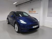 Begagnad Tesla Model Y Long Range AWD 378 kW (514 HK) 2021 Blå SUV