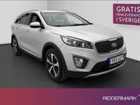 begagnad Kia Sorento AWD Business 7-sits Värm Kamera Navi Skinn 2017, SUV