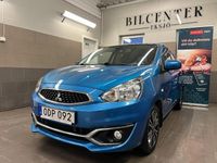 Begagnad Mitsubishi Space Star 80 HK (58 kW) 2016 Blå Halvkombi