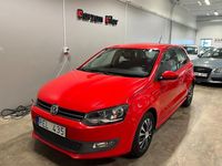 Begagnad VW Polo 86 HK (63 kW) 2011 Röd Halvkombi