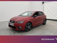 begagnad Seat Ibiza 1.5 TSI 150hk FR Kamera CarPlay Välserv 0,42l/mil