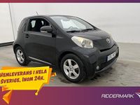 Begagnad Toyota iQ 68 HK (50 kW) 2008 Svart Halvkombi
