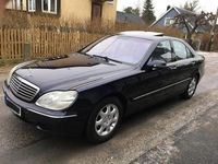 Begagnad Mercedes S500 306 HK (225 kW) 2002 Mycket fin mörkblå i bra skick Sedan
