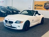 Begagnad BMW Z4 192 HK (141 kW) 2004 Vit Cab