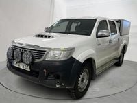 Begagnad Toyota HiLux 171 HK (125 kW) 2013 Vit Pickup