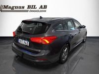 Begagnad Ford Focus Titanium 125 HK (91 kW) 2018 Blå Kombi
