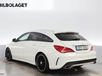 Begagnad Mercedes CLA220 Shooting Brake 177 HK (130 kW) 2016 Vit Kombi