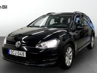 Begagnad VW Golf VII 110 HK (80 kW) 2016 Svart Kombi