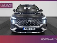 begagnad Hyundai Santa Fe HEV AWD 230hk 7-Sits Pano Skinn 360° Drag