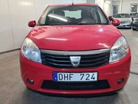 begagnad Dacia Sandero 1.6 E85 87hk,Årlig skatt 1009:-,mm