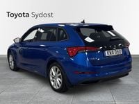 Begagnad Skoda Scala 2023 Blå Halvkombi