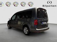 Begagnad VW Caddy Maxi Life Life 150 HK (110 kW) 2016 Grå Minibuss