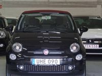 begagnad Fiat 500C 1.2 Euro 6 69hk Lounge Cab Cabrio