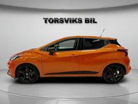 Begagnad Nissan Micra 360º 90 HK (66 kW) 2017 Orange Halvkombi