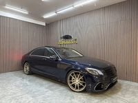 Begagnad Mercedes S500L AMG 550 HK (404 kW) 2014 Svart Sedan