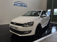 Begagnad VW Polo 90 HK (66 kW) 2012 Vit Halvkombi