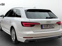 Begagnad Audi A4 Comfort 190 HK (139 kW) 2018 Vit Kombi