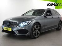 begagnad Mercedes C400 AMG Burmester 360 Drag Värmare 9G 333hp