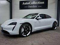 Begagnad Porsche Taycan 4S Performance Package 420 kW (572 HK) 2020 Vit Sedan