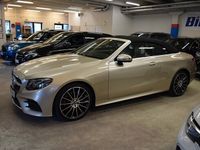 begagnad Mercedes E220 E220 Benzd 4MATIC 9G Cabriolet AMG SE BURM 2018, Cab