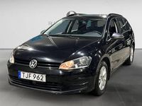 Begagnad VW Golf VII 105 HK (77 kW) 2014 Svart Kombi