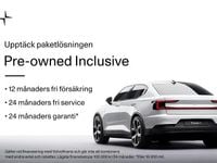 Begagnad Polestar 2 Long Range Dual motor 350 kW (476 HK) 2020 Grå Halvkombi