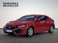 Begagnad Honda Civic Elegance 129 HK (94 kW) 2017 Röd Halvkombi